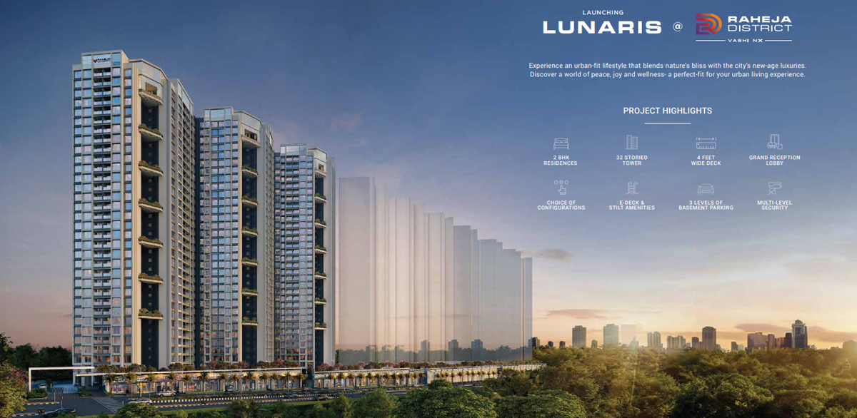Raheja Lunaris Vashi NX Project Banner